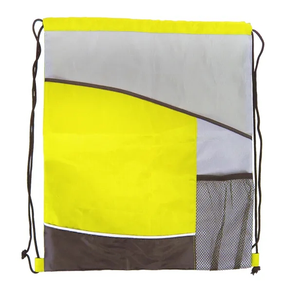 Varsity Drawstring Backpack, Full Color Digital - Image 3