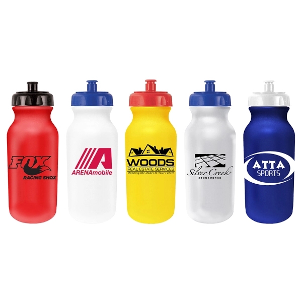 20 oz. Value Cycle Bottle with Push 'n Pull Cap - Image 1