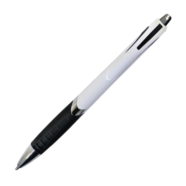 White Crest Grip Pen - Image 2