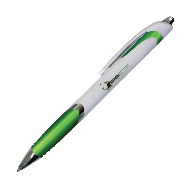 White Crest Grip Pen, Full Color Digital - Image 5