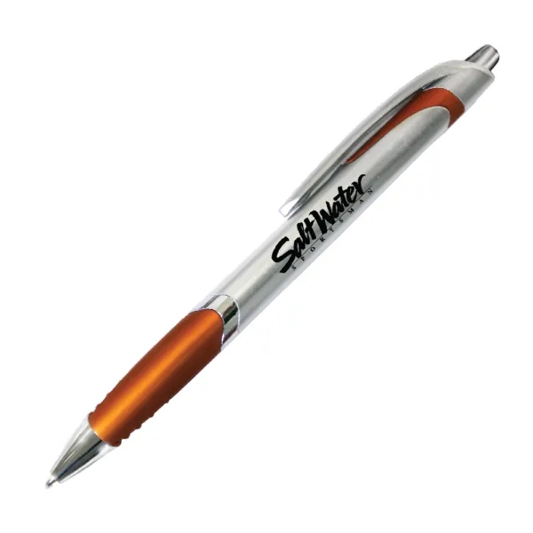 Silver Crest Grip Pen - Image 5