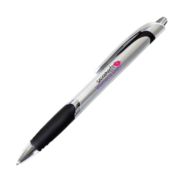 Silver Crest Grip Pen, Full Color Digital - Image 3