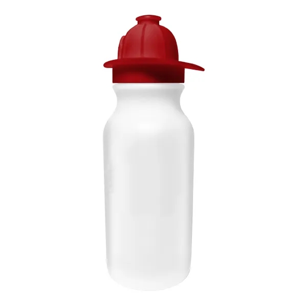 20 oz. Value Cycle Bottle with Fireman Helmet Push'n Pull Ca - Image 5