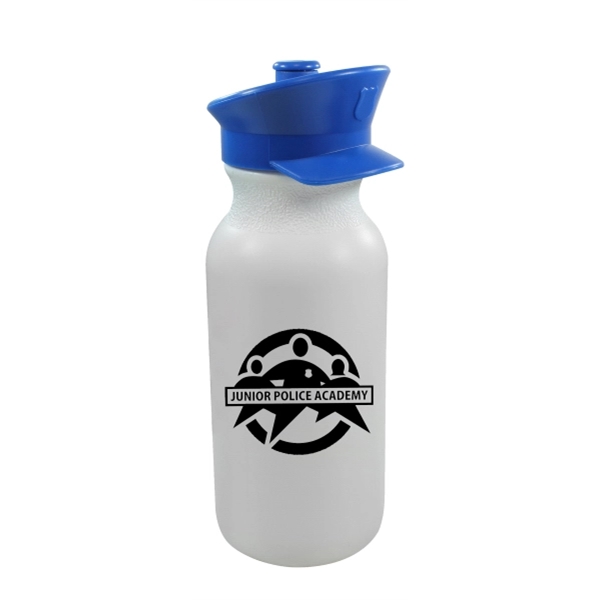 20 oz. Value Cycle Bottle with Police Hat Push 'n Pull Cap - Image 5