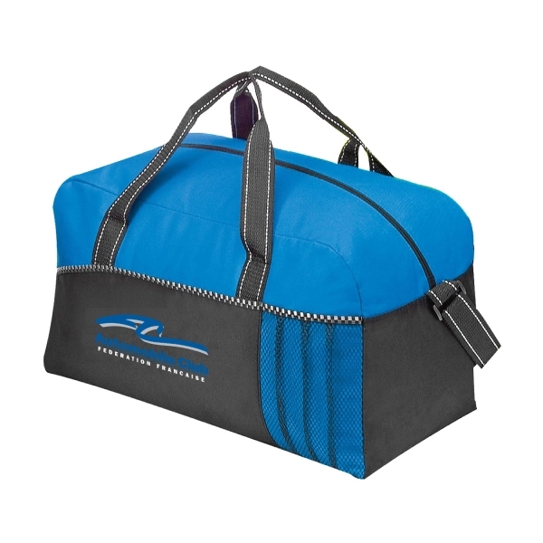 Poly Zippered Duffel Bag - Image 5