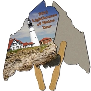 Maine State Recycled Stock Shape Fan
