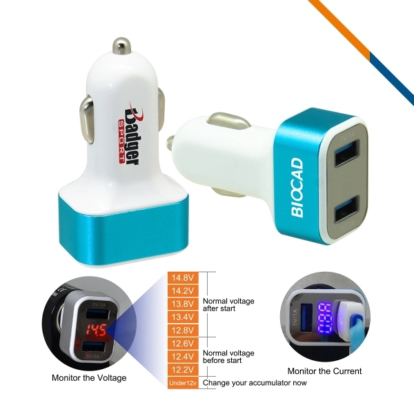 X-Ray Car Charger - Blue - Image 1
