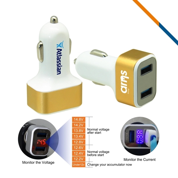 X-Ray Car Charger - Gold - Image 1