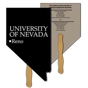 Nevada State Recycled Stock Shape Fan