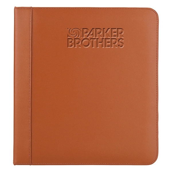 Leather Ring Binder with 1" Ring - Image 3