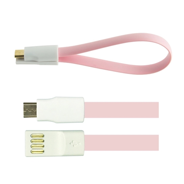 Komondor Charging Cable - Pink - Image 2