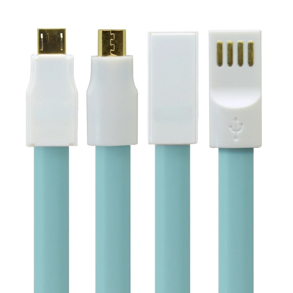 Poodle Charging Cable - Blue - Image 2