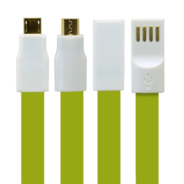 Poodle Charging Cable - Green - Image 2