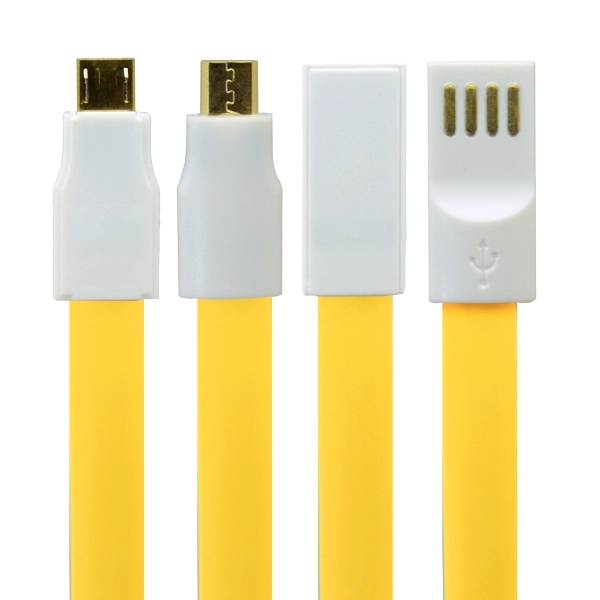 Poodle Charging Cable - Yellow - Image 2