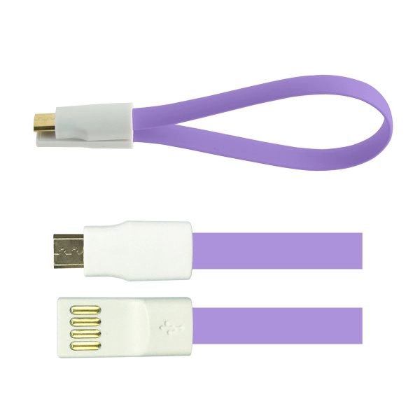 Komondor Charging Cable - Purple - Image 2