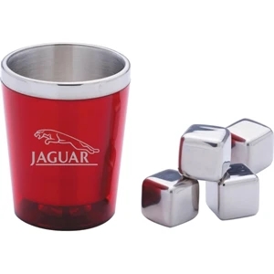 Whisky Cubes and Tumbler Gift Set