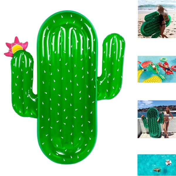 Large Cactus Pool Float - Image 1