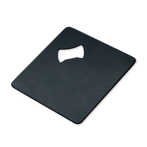 Multifunction Stainless Steel Coaster With Opener - Image 2