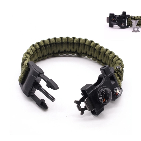 Multi-function Polyester Survival Bracelet - Image 2