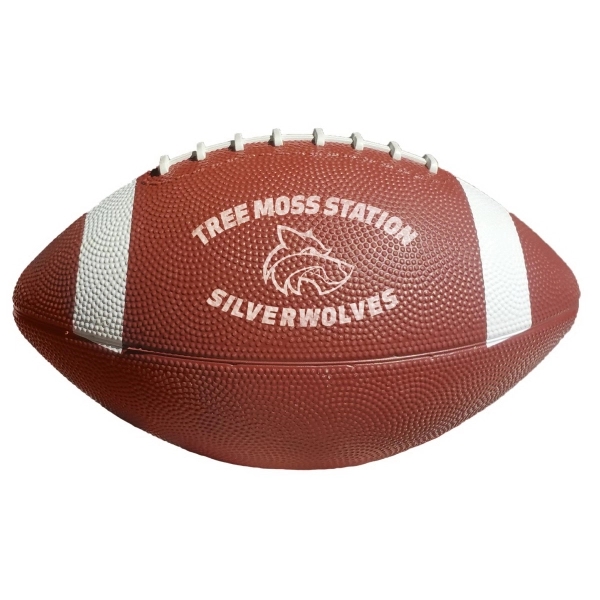 Mid Size Rubber Football - Image 1