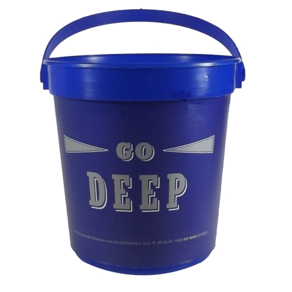 32 oz. Plastic Bucket w/Full Color "In Mold Labeling" - Image 1