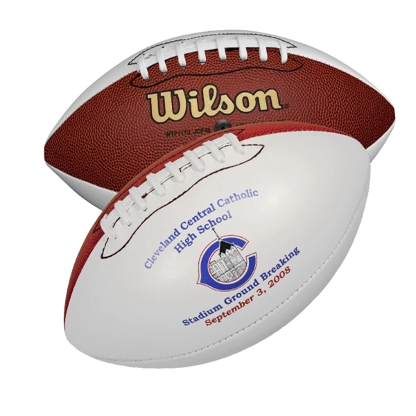 Wilson® Mid Size Signature Football - Image 1