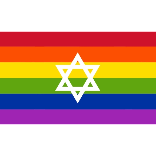 Israel Pride Motorcycle Flag