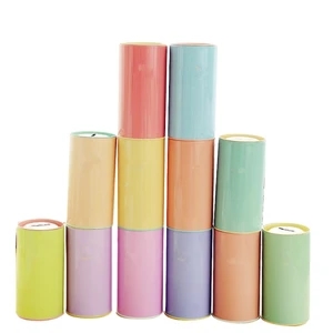 Candy Color Piggy Bank of Cylinder