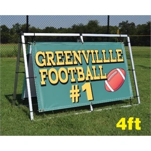 4 ft Ace Outdoor Frame Double Sided 2 Banner Kit