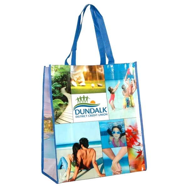 Brenda Non-Woven Full Color Laminated Tote and Shopping Bag