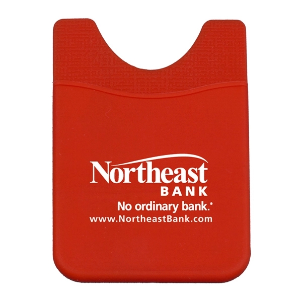 Banker Soft Silicone Cell Phone Wallet - Image 5