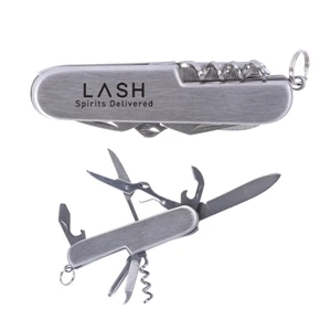 3" Stainless Steel 7 Function Pocket Knife