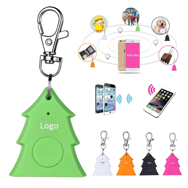 Christmas Tree Smart Wireless Tracker/Finder Device Keychain - Image 1