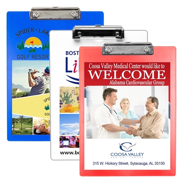 Letter Size Clipboard with PhotoImage Full Color Imprint* - Image 1