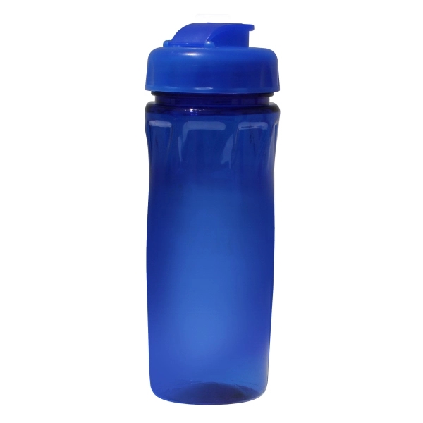 18 oz. Poly-Saver PET Bottle with Flip Top Cap - Image 6