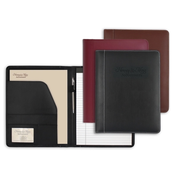 Vintage Leather Folder - Image 1