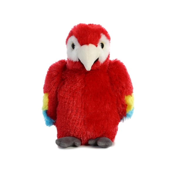 8" Scarlet Macaw Parrot