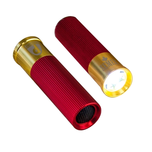 Shotgun Shell Preemo LED Flashlight - Image 1
