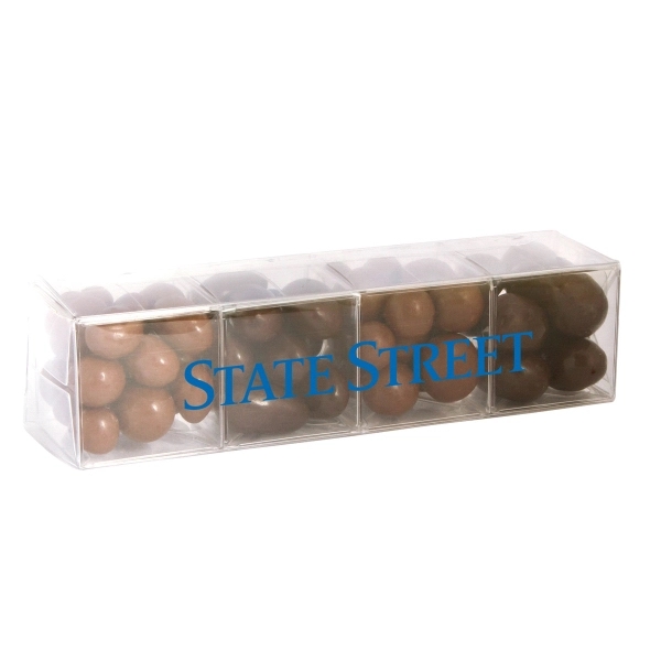 4 Cube Acetate with Chocolate Covered Treats - Image 1