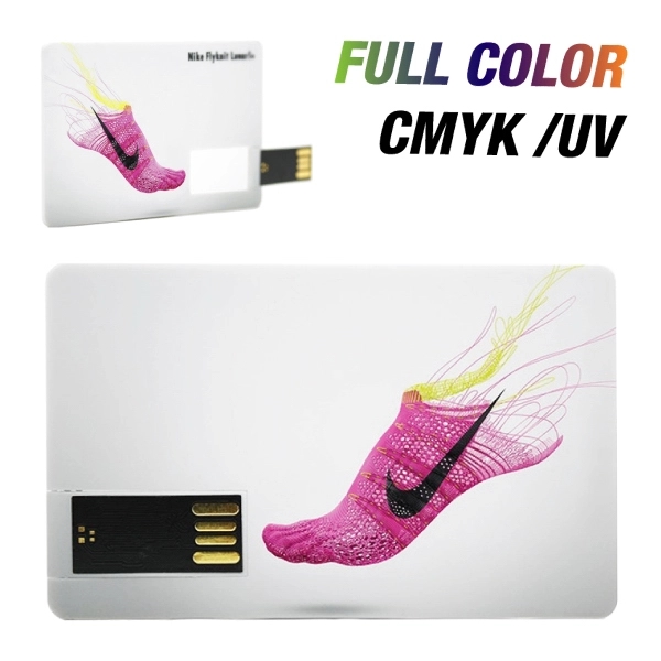 Card Drive II - Plastic credit-card style USB flash drive. - Image 1