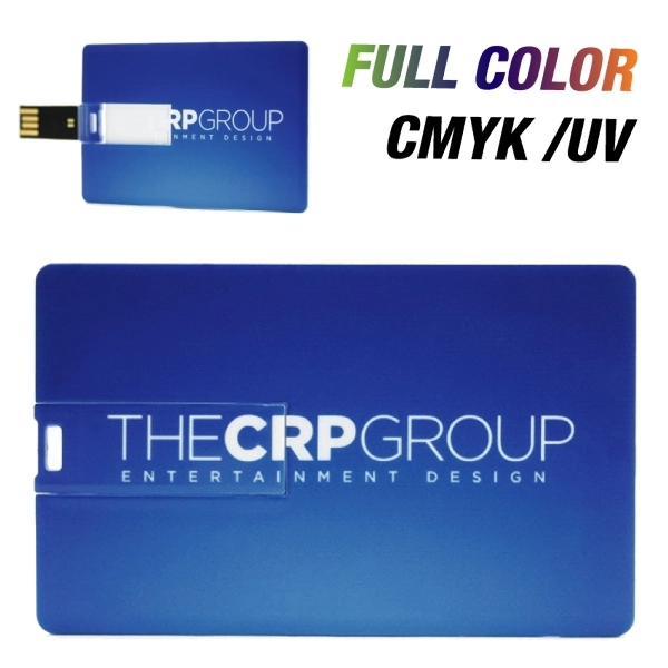 Credit Card USB Drive - Plastic credit-card style USB drive. - Image 1