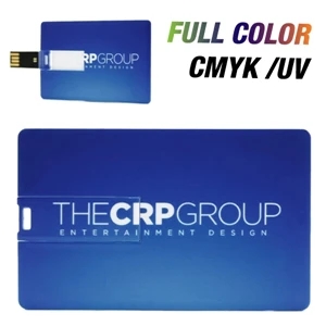 Credit Card USB Drive - Plastic credit-card style USB drive.