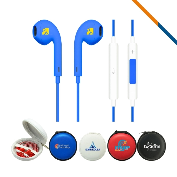 Premium Epic Earbuds Blue - Image 1
