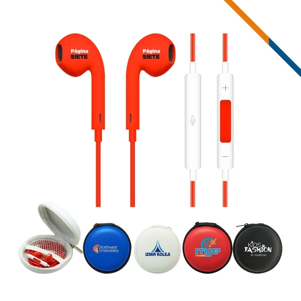 Premium Epic Earbuds Red - Image 1