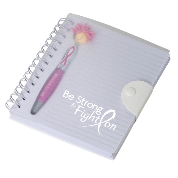 Awareness MopTopper™ Stylus Pen & Notebook Set - Image 1