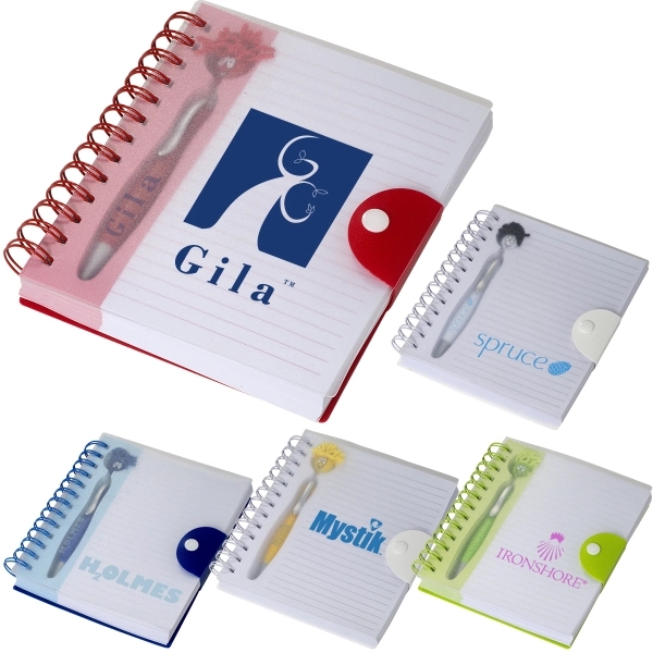 Emoti - MopTopper™ Pen & Notebook Set - Image 1