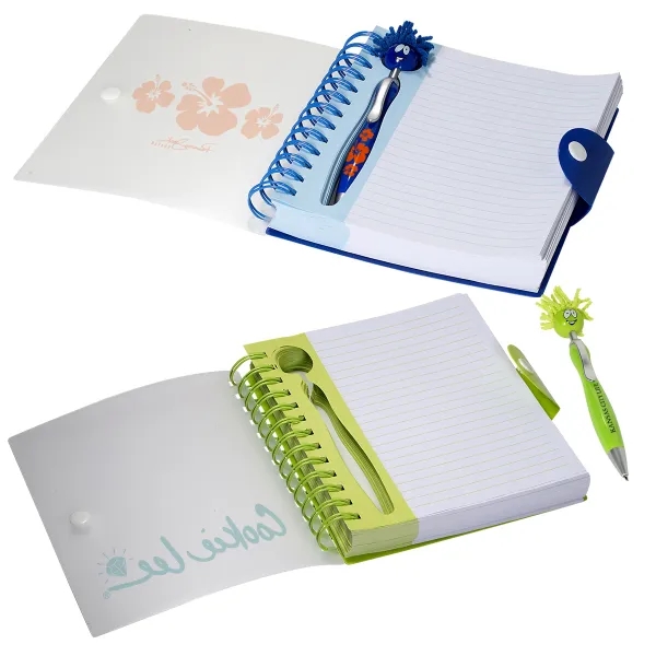 Emoti - MopTopper™ Pen & Notebook Set - Image 3