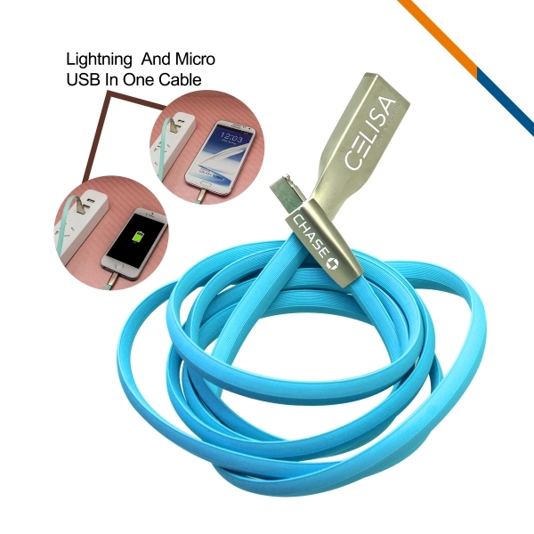 Orion Universal Charging Cable - Blue - Image 1