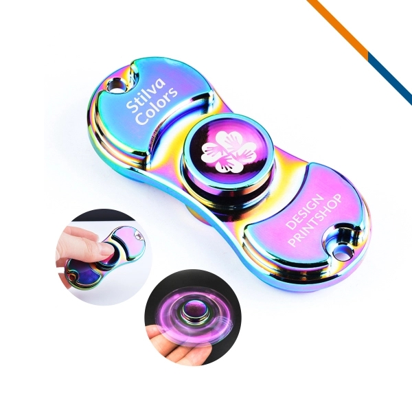 Rainbow Fidget Spinner - Image 1