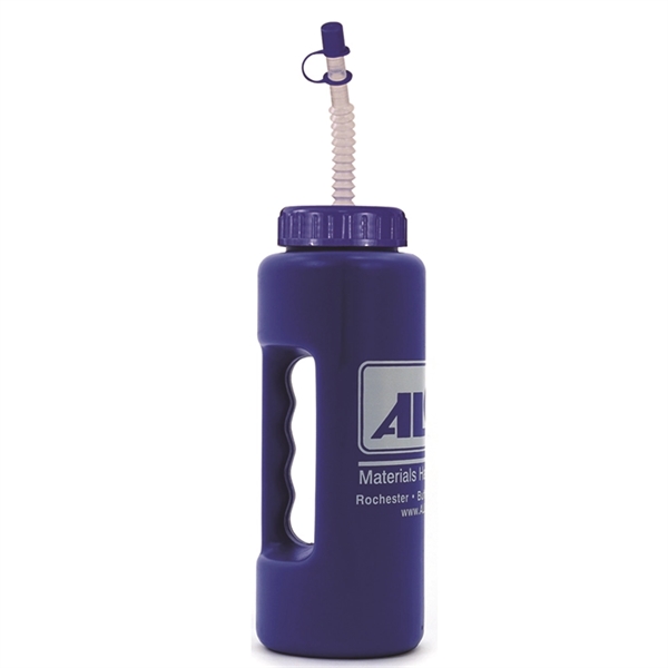 32 oz Grip Bottle with Flexible Straw - Image 6